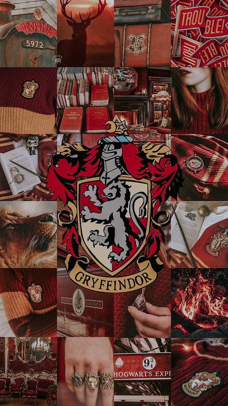 Gryffindor , harry potter, hogwarts, hp, HD phone wallpaper