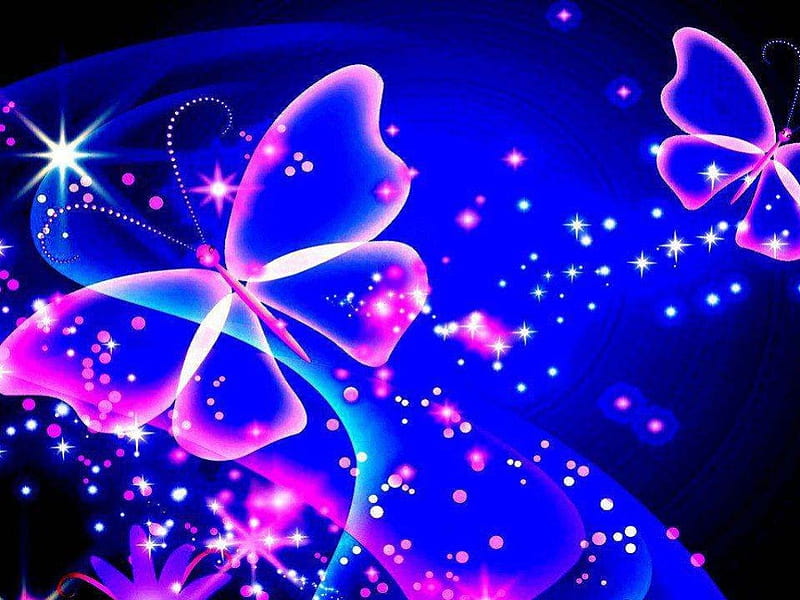 blue butterfly abstract backgrounds