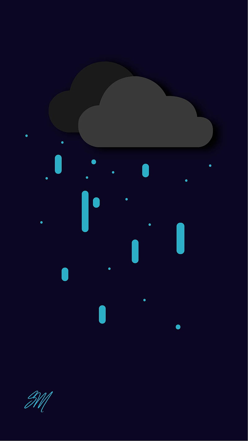 Raindrops, clouds, flag, logo, never, oneplus, rain, settle, thunder, vector, HD phone wallpaper