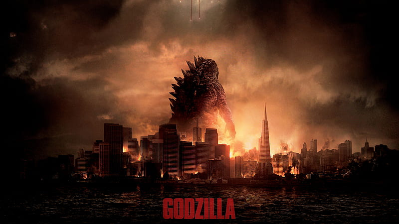Godzilla Movie Wide, godzilla, movies, HD wallpaper