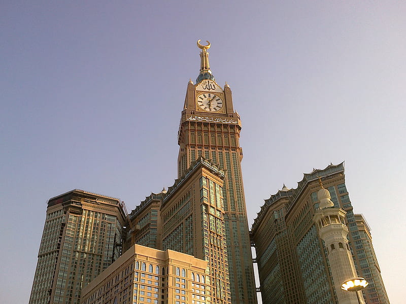 Clock Tower Makkah, spritual, HD wallpaper
