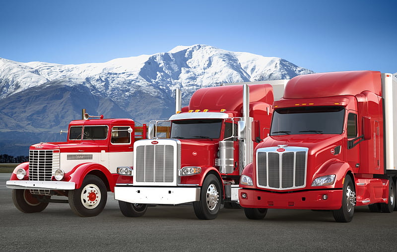 Commercial Vehicles, truck, big rig, peterbilt, semi, HD wallpaper