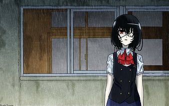 Another (anime series) misaki mei wallpaper, 4073x2713