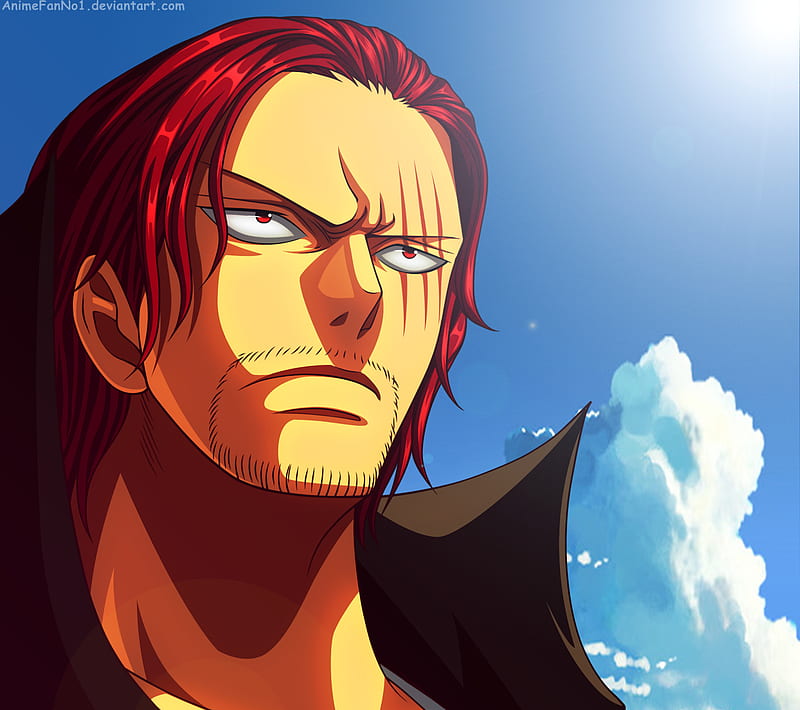 One piece Shanks, one piece, pirate, red hair, shanks, yonku, HD wallpaper