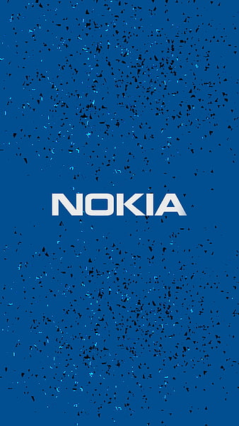 nokia logo blue wallpaper