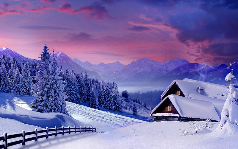 beautiful winter-Nature, HD wallpaper