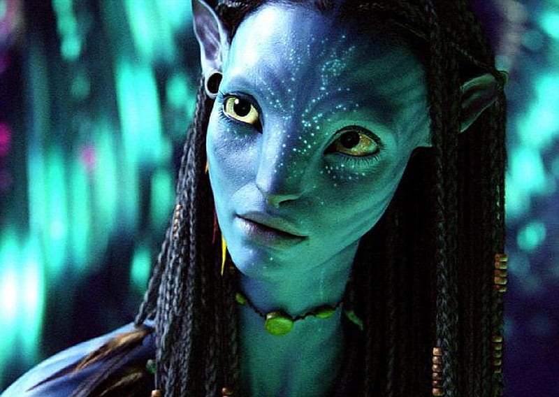 Neytiri in Avatar, fantasy, 3d, film, neytiri, avatar, HD wallpaper
