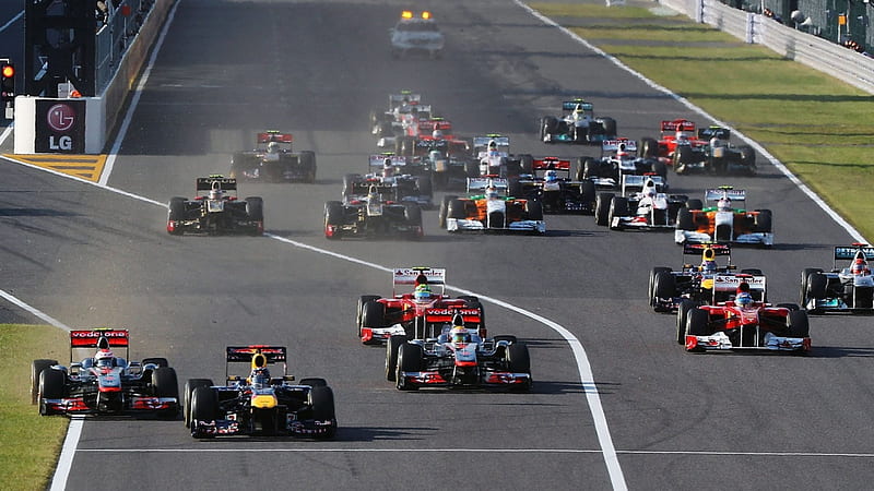 Formula 1 Grand Prix, carros, racing, grand prix, formula, HD wallpaper