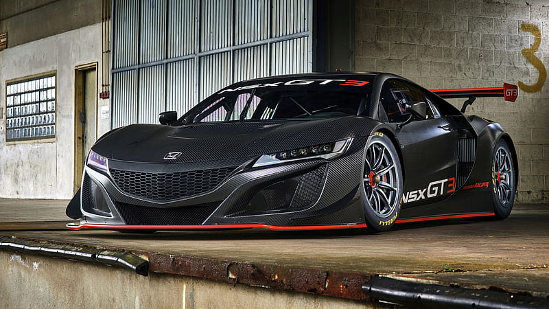 Honda, Honda NSX, Honda NSX GT3, HD wallpaper