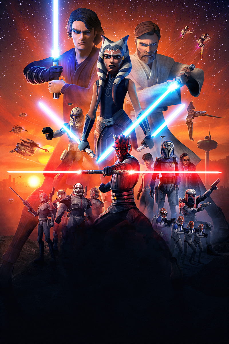 The Clone Wars 2020, HD mobile wallpaper
