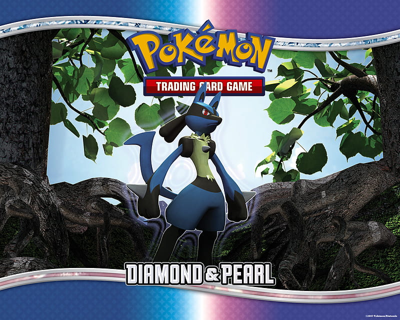 pokemon diamond and pearl, kunfu, lucario, pokemon, diamond and peal, HD wallpaper