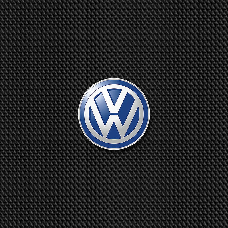 VW Carbon, automobile, logo, volkswagen, vw, HD phone wallpaper