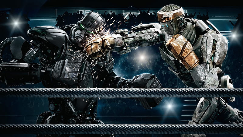 Robot Fight Real Steel, HD wallpaper