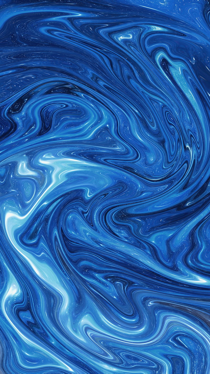 Wavy, abstract, background, blue, pattern, texture, HD phone wallpaper