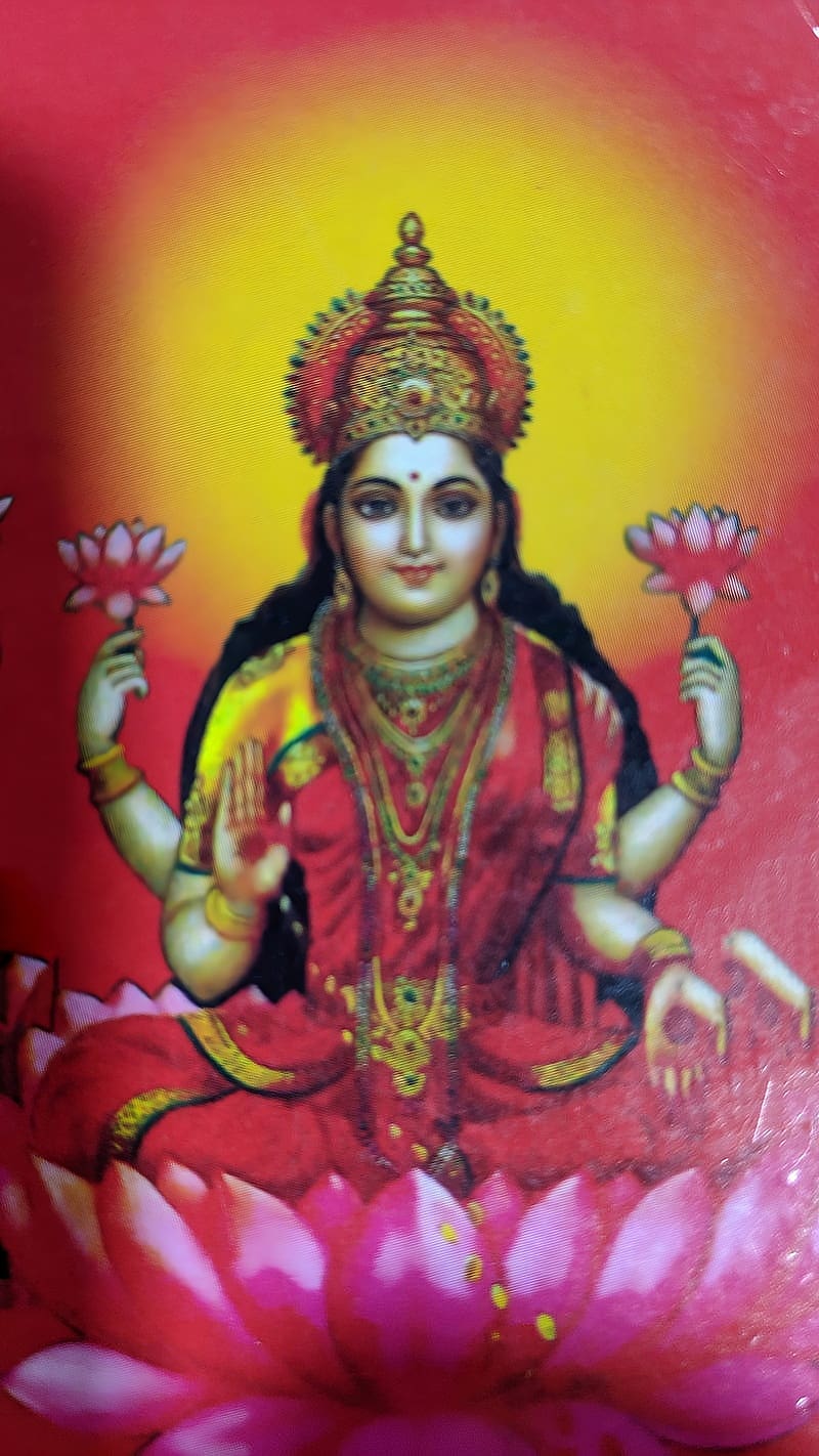Lakshmi Mata Ke, mata rani, mata, rani, lord, god, HD phone wallpaper