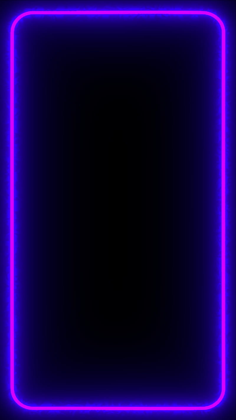 Colored border, black, colors, edge, led, screen, HD phone wallpaper |  Peakpx