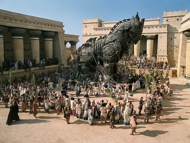 Troy , guerra, city, epic, battle, movie, history, troy, greeks, HD wallpaper