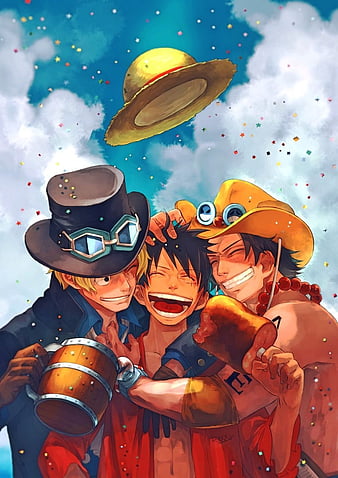 HD desktop wallpaper: Anime, Portgas D Ace, One Piece, Monkey D Luffy,  Sakazuki (One Piece), Sabo (One Piece) download free picture #1505729