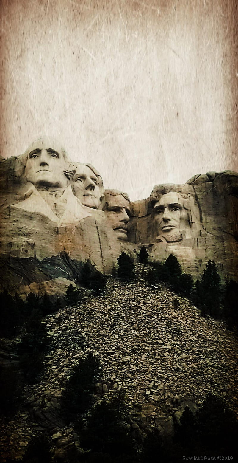 Mount Rushmore, mountain, desert, tourist, travel, president, presidents, HD phone wallpaper