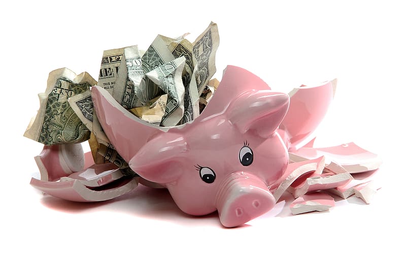 Money, Piggy Bank, , Currencies, HD wallpaper