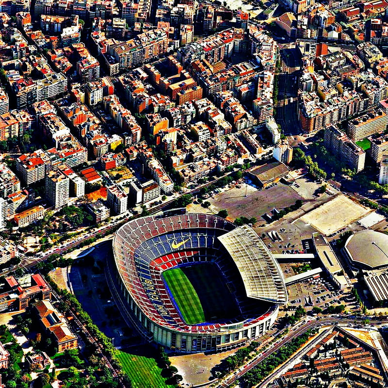 camp nou Barcelona, football, stadium, HD phone wallpaper