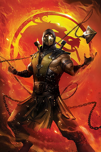 Wallpaper ID 322866  Video Game Mortal Kombat X Phone Wallpaper Scorpion  Mortal Kombat 1440x2960 free download