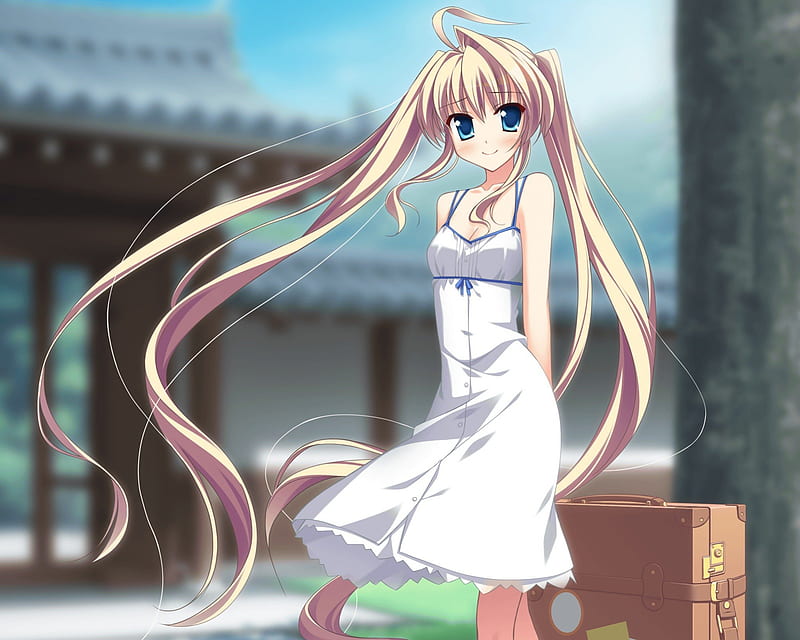 Twintail maid [Original] | Anime, Anime art girl, Anime girl