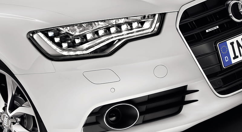 Audi A6 Avant (2012) TDI - Headlight , car, HD wallpaper