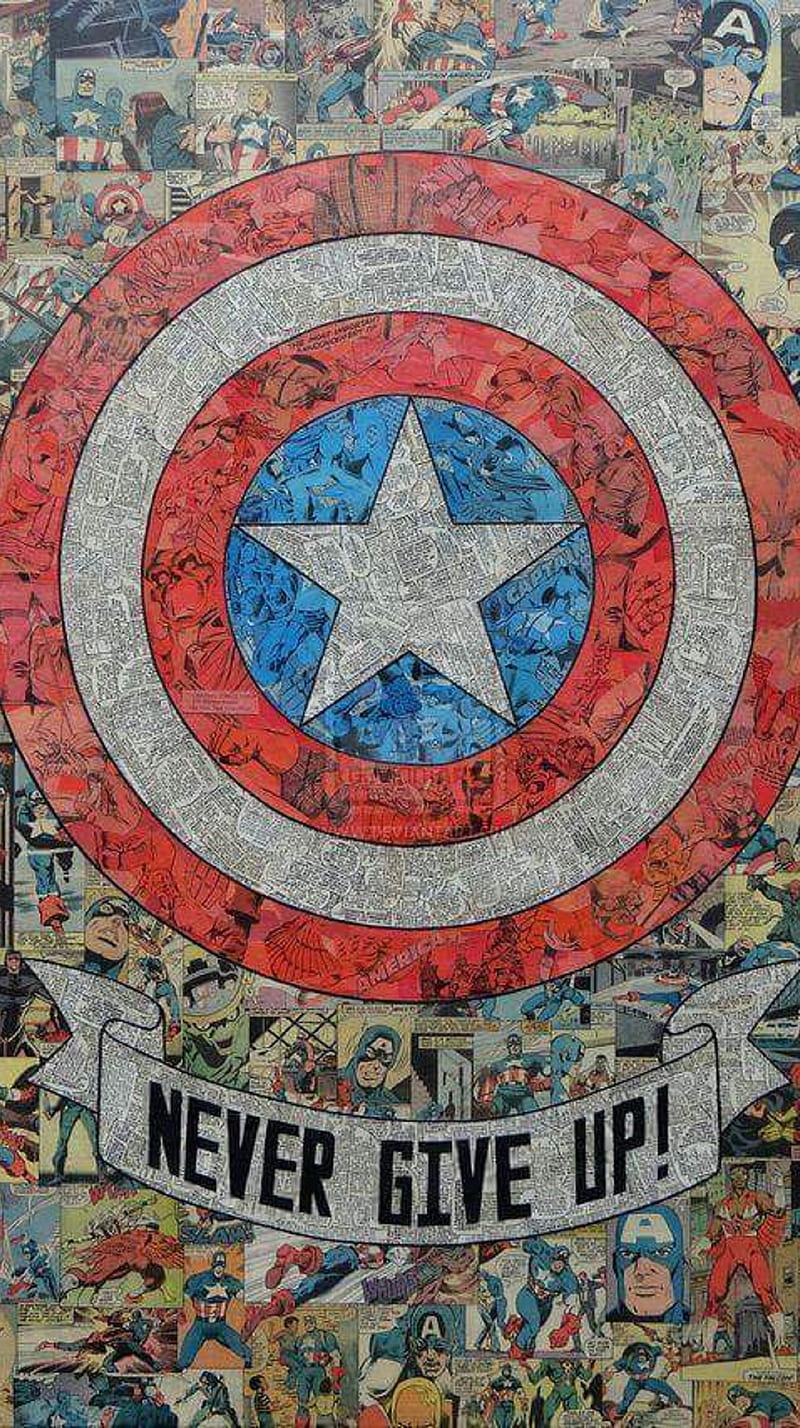 captain america, avenger, marvel, retro, HD phone wallpaper