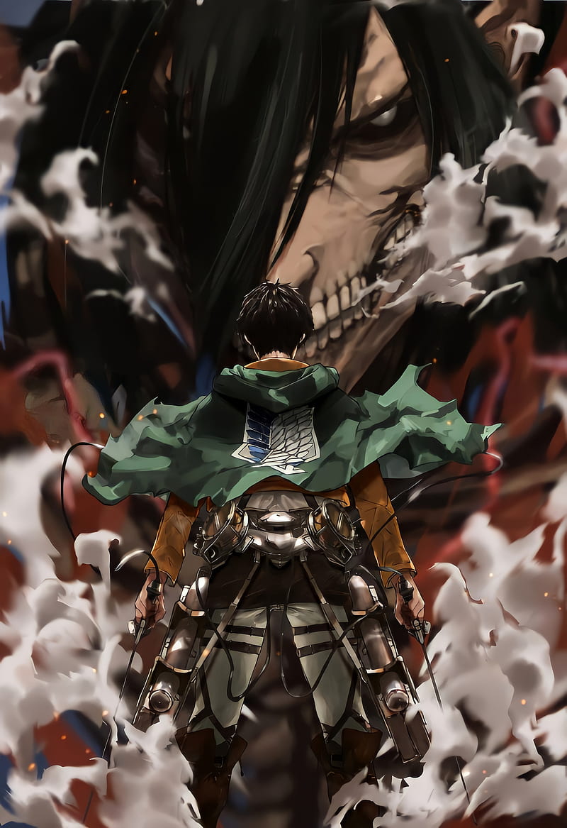 Attack On Titan Wallpaper 4K Phone Trick  Shingeki no kyojin, Anime,  Planos de fundo