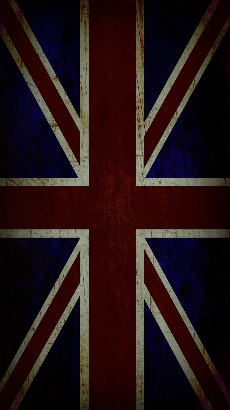 British flag, flags, gb, kingdom, old, united, HD phone wallpaper