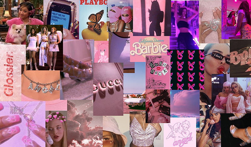 Women Baddie Aesthetic Collage, Barbie Baddie Aesthetic, HD wallpaper
