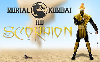 Wallpaper para Celular Scorpion!💀🔥  Mortal kombat scorpion, Mortal kombat  x, Arte de mortal kombat