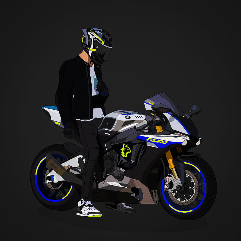 Yamaha R1M, bike, moto, motor, r1, r15, racing, HD wallpaper