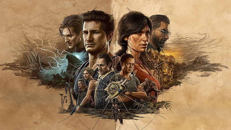 Nathan Drake Captain Avery Nadine Ross Uncharted Legacy of Thieves Collection, HD wallpaper