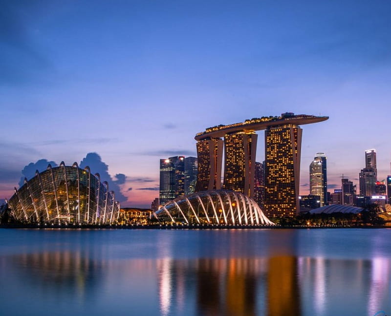 Marina Bay Sands, Singapore, marina, bay, singapore, sands, HD wallpaper