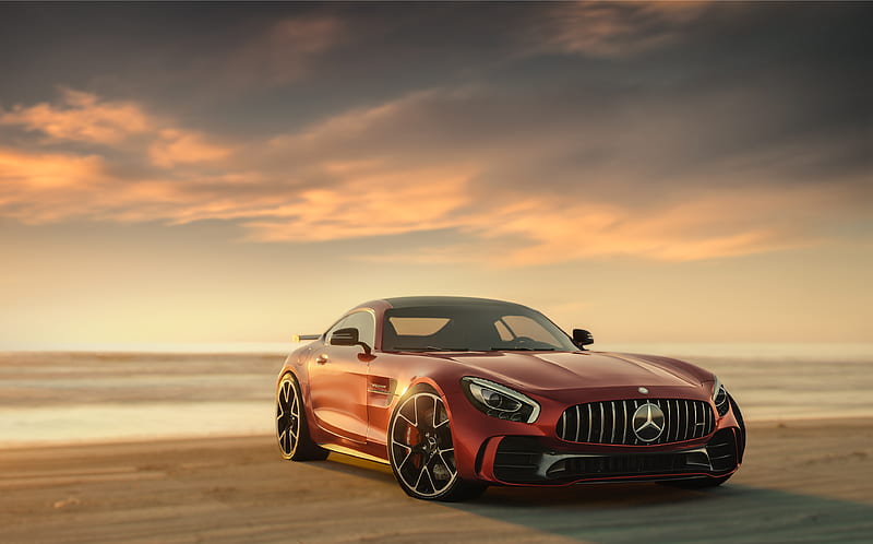 Mercedes Benz Amg Gt CGI , mercedes-amg-gtr, mercedes, carros, behance, cgi, HD wallpaper