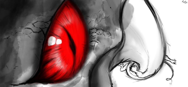 How To Draw A Bloodshot Eye Step by Step Drawing Guide by Dawn  DragoArt