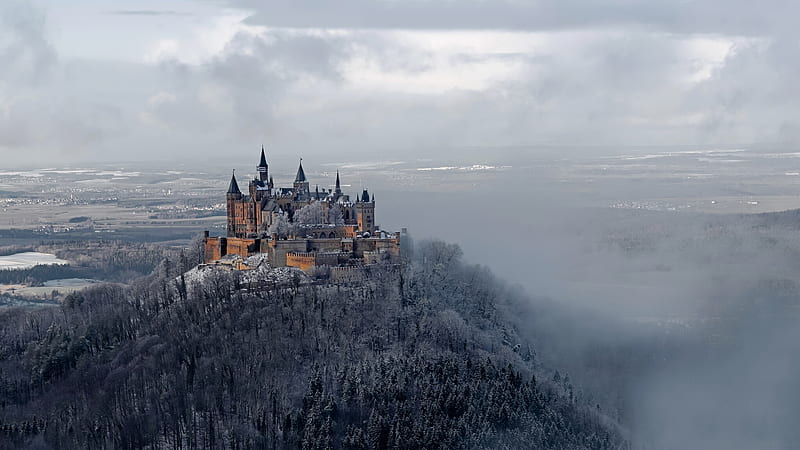 Castles, Hohenzollern Castle, Germany, HD wallpaper