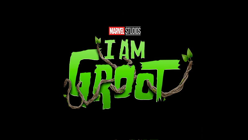 I Am Groot, i-am-groot, tv-shows, marvel, logo, HD wallpaper