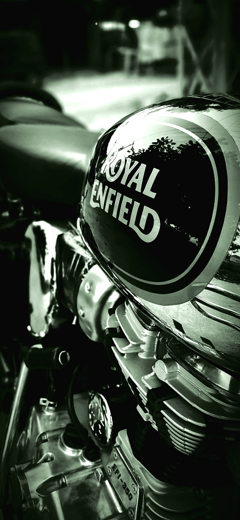 Royal enfield, black and white, HD phone wallpaper | Peakpx