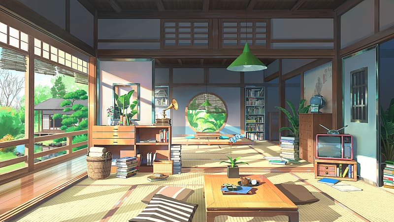 Anime, Room, HD wallpaper | Peakpx