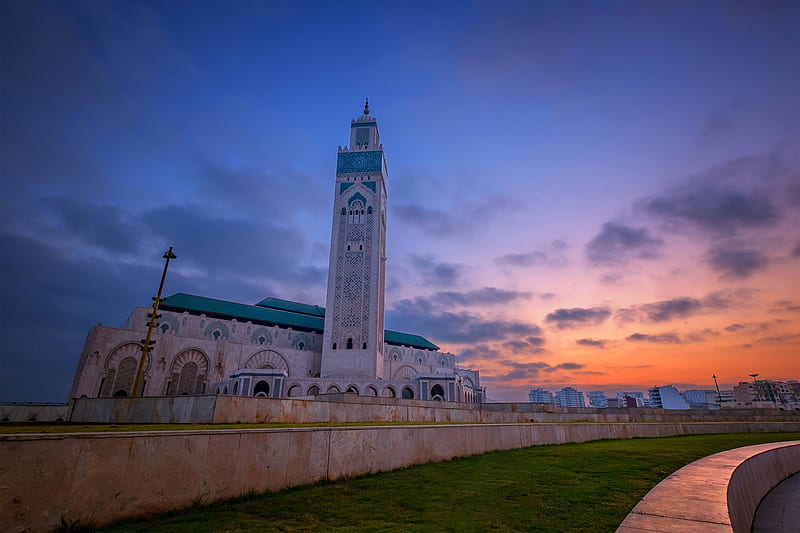 Religious, Hassan Ii Mosque, Mosques, HD wallpaper