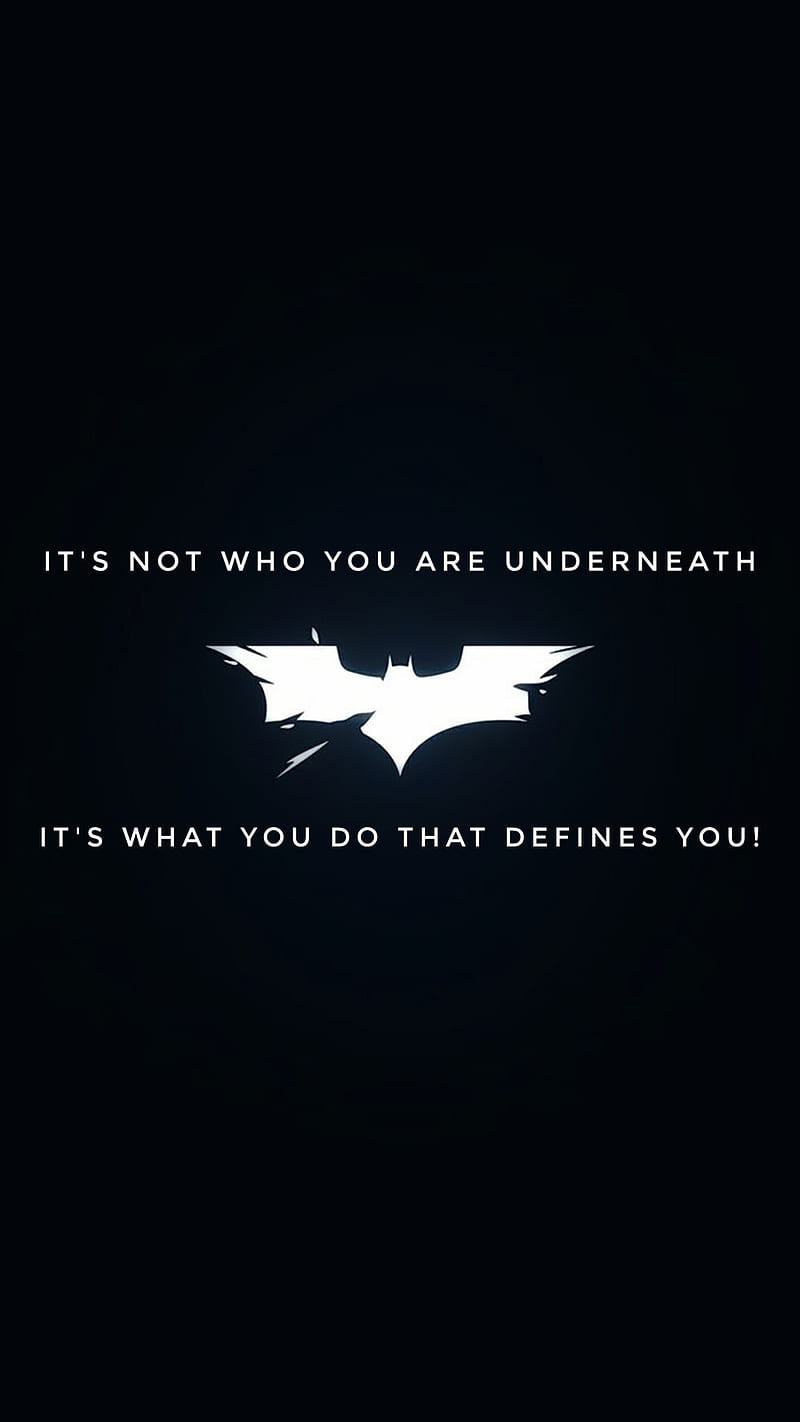 Batman, quotes, HD phone wallpaper | Peakpx