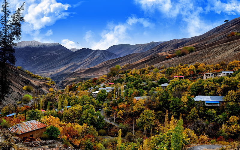 autumn-Beautiful natural scenery, HD wallpaper