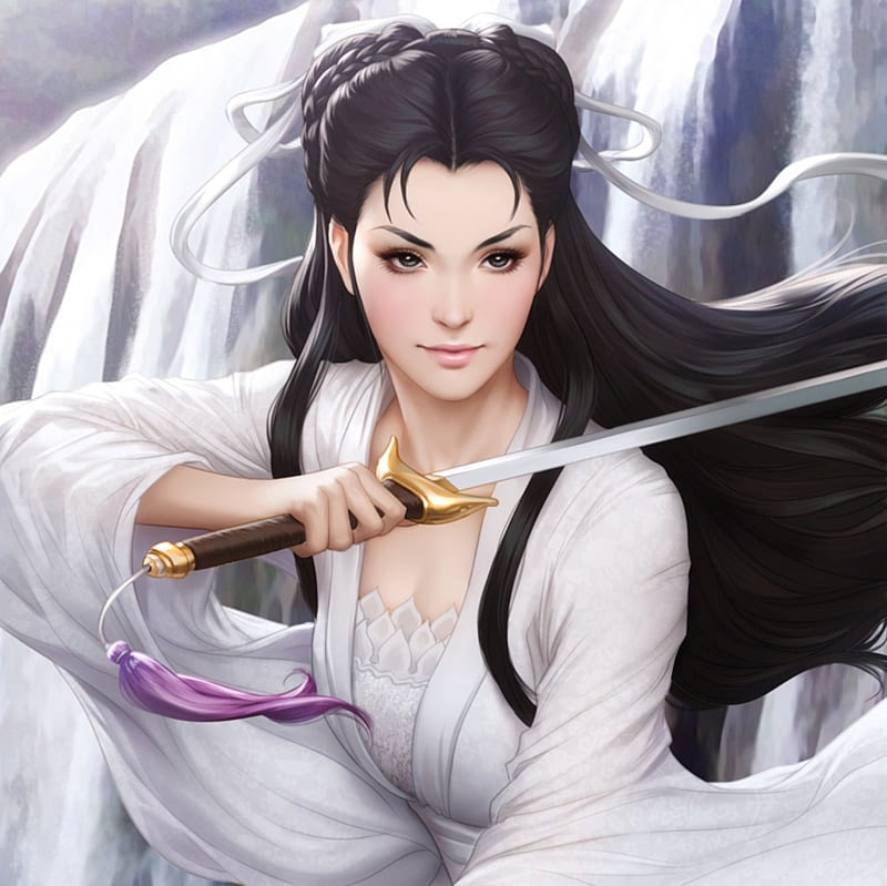 Warrior Princess - Anime, IllustrationsCoolvibe – Digital Art