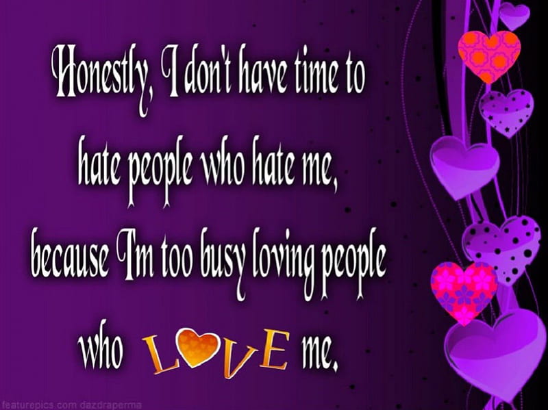 Honestly dont have time, misc, purple, love, quotes, HD wallpaper | Peakpx