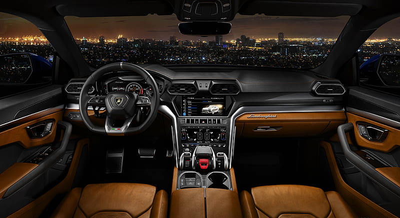 2019 Lamborghini Urus - Interior, Cockpit , car, HD wallpaper