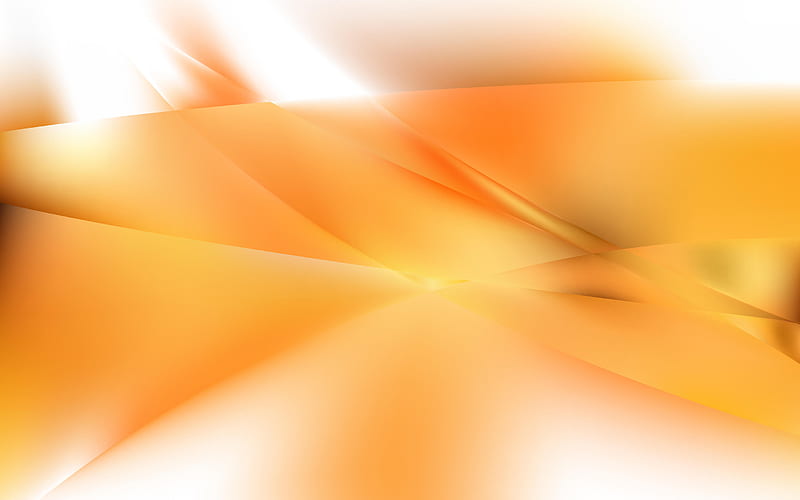 orange waves, abstract waves, orange background, creative, waves texture, waves background, abstract art, HD wallpaper