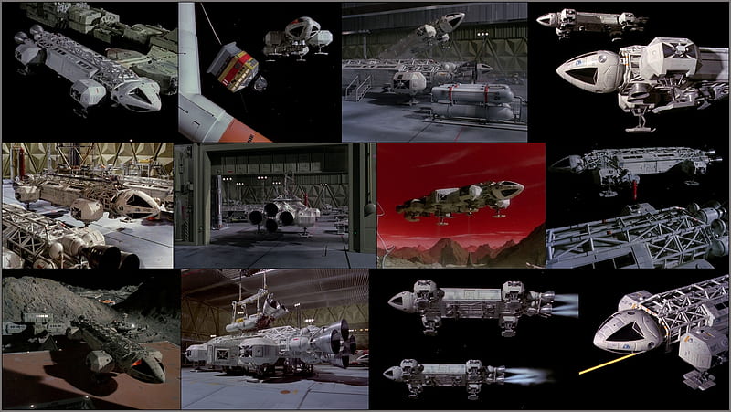 Space:1999 Eagle Transporter, Eagle Transporter, Eagle, spaceship, Space1999, HD wallpaper